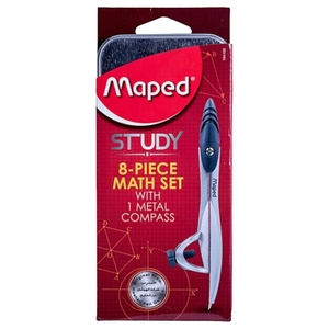 Maped Maths Set Study Geometry 8Pcs Md-194100