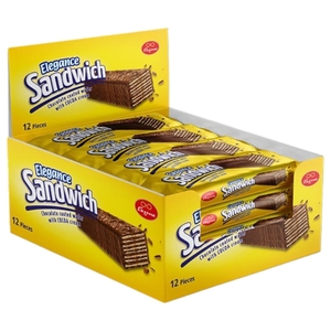 Elegance Sandwich Cocoa Cream 50G X12