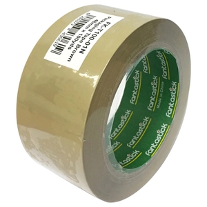 Fantastick Packaging Tape 48Mm X 100Yds Brown