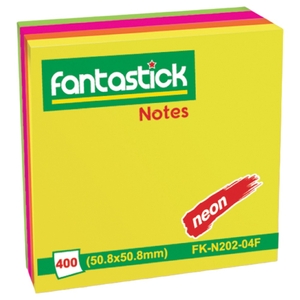 Fantastick Sticky Notes 2 X 2 4Colors Fk-N202-04F