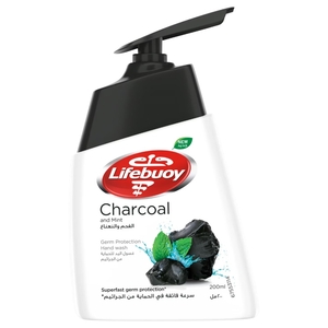 Lifebuoy Hand Wash Charcoal & Mint 200Ml