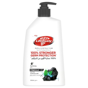 Lifebuoy Hand Wash Charcoal & Mint 500Ml