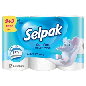 Selpak 2Ply Toilet Paper Rolls Comfort