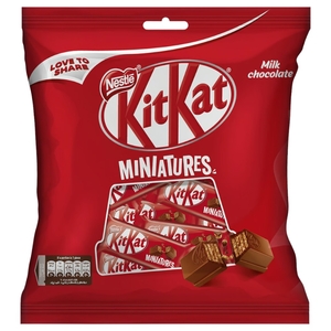 Kit Kat Miniatures Milk Chocolate 110G