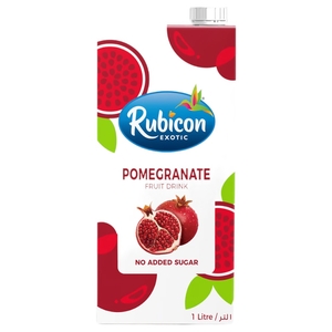 Rubicon Pomegranate No Added Sugar Fruit Drink 1L