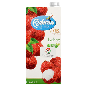 Rubicon Lychee Fruit Drink No Added Sugar 1L