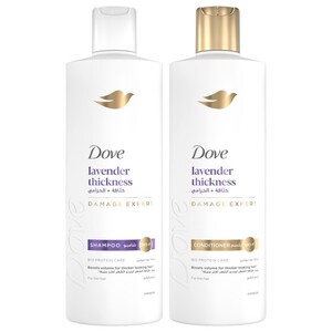 Dove Shampoo Lavender 400Ml + Conditioner 320Ml