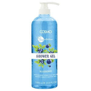 Cosmo Temptation Shower Gel Blueberry 1000Ml