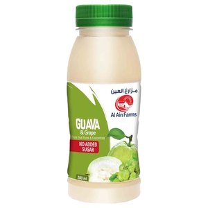 Al Ain Farms Juice Guava & Grape No Added Sugar 200Ml