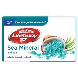 Lifebuoy Soap Bar Sea Mineral & Salt 125G