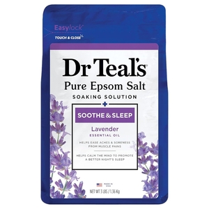 Dr Teal's Bath Salt Soothe & Sleep Lavender 1.36Kg