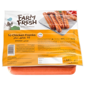 Farm Fresh Chicken Franks 340G