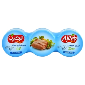 Ajeeb Yellowfin Tuna In Water 170G