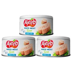 Ajeeb White Meat Tuna In Water 170G X 3