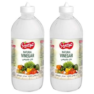 Ajeeb Natural Vinegar 473Ml X 2