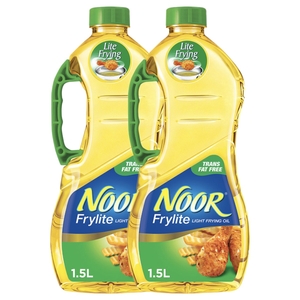 Noor Frylite Light Frying Oil 1.5L X 2