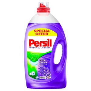 Persil Liquid Laundry Detergent Power Gel Deep Clean Lavender 4.8L