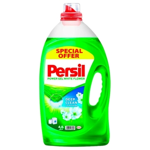 Persil Liquid Laundry Detergent Power Gel Deep Clean White Flower 4.8L