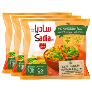 Sadia Mixed Vegetable With Corn 450G