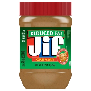 Jif Peanut Butter Creamy Reduced Fat 454G