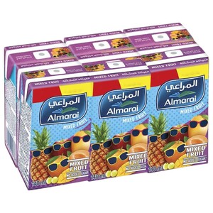 Almarai Nectar Juice Mixed Fruit 140Ml X6