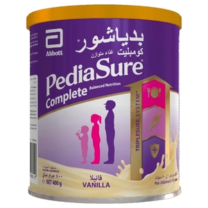 Pediasure Complete Triple Sure Vanilla 400G