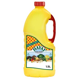 Hayat Palm Olein Vegetable Oil 1.5L