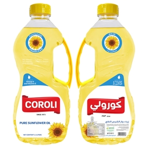Coroli Sunflower Oil 1.5L X 2