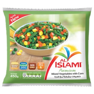 Al Islami Mix Vegetables With Corn 450G