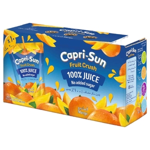 Capri-Sun Fruit Crush Juice Mango 200Ml X10