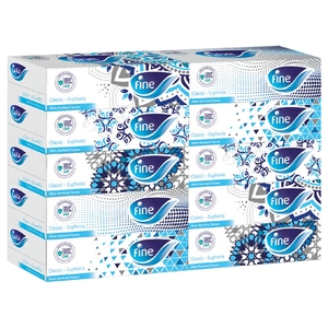 Fine Facial Tissue Classic Euphoria 2 Ply 130 Sheets X 10