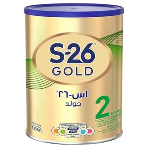 Wyeth S-26 Gold Stage 2 Follow On Formula From 6-12 Months 1.6Kg