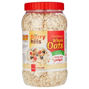 Berry Hills Traditional Whole Oats 800G