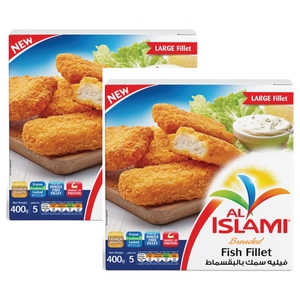Al Islami Breaded Fish Fillet 400G