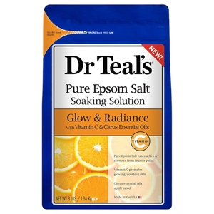 Dr Teal's Bath Salt Vitamin C & Citrus Essential Oil 1.36Kg