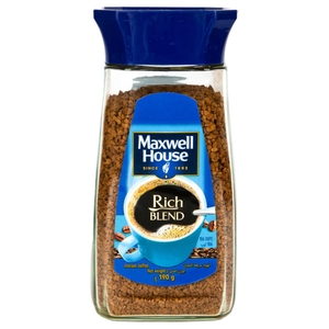 Maxwell House Instant Coffee Rich Blend 190G