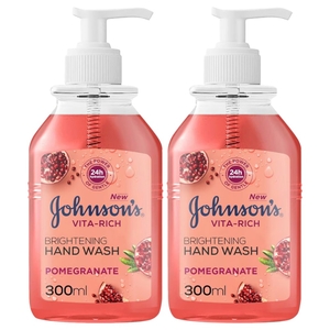 Johnson's Brightening Hand Wash Pomegranate 300Ml
