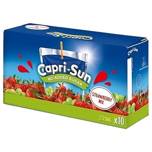 Capri-Sun Juice Strawberry 200Ml X10