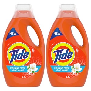 Tide Liquid Detergent Morning Fresh 1.8L X2