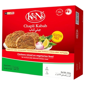 K&N's Chapli Kabab Frozen 592G