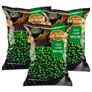 Al Areesh Green Peas 400G X 3