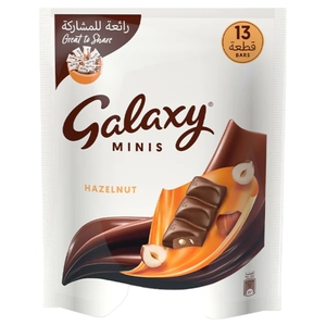 Galaxy Chocolate Hazelnut Minis 162.5G