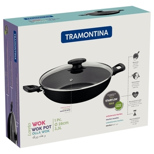 Tramontina Wok Pot Loreto 28Cm