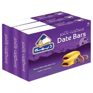 Deemah Date Bars 15 Pieces 25G X3