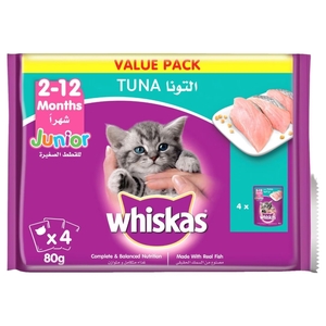 Whiskas Kitten Food Tuna 80G
