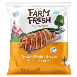 Farm Fresh Tender Chicken Breast 1Kg