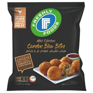 Freshly Foods Chicken Cordon Bleu Bites 800G