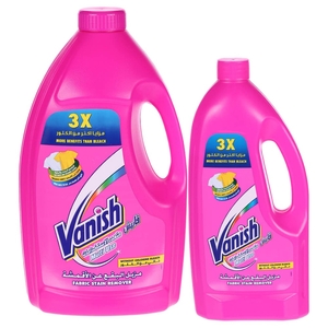Vanish Fabric Stain Remover 3L + 1L