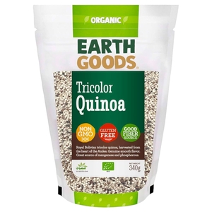 Earth Goods Quinoa Tricolor Organic 340G
