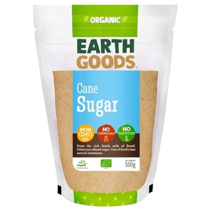 Earth Goods Organic Cane Sugar 500G